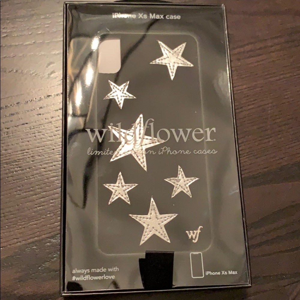 NEW NEVER USED wildflower iphone Xs Max case